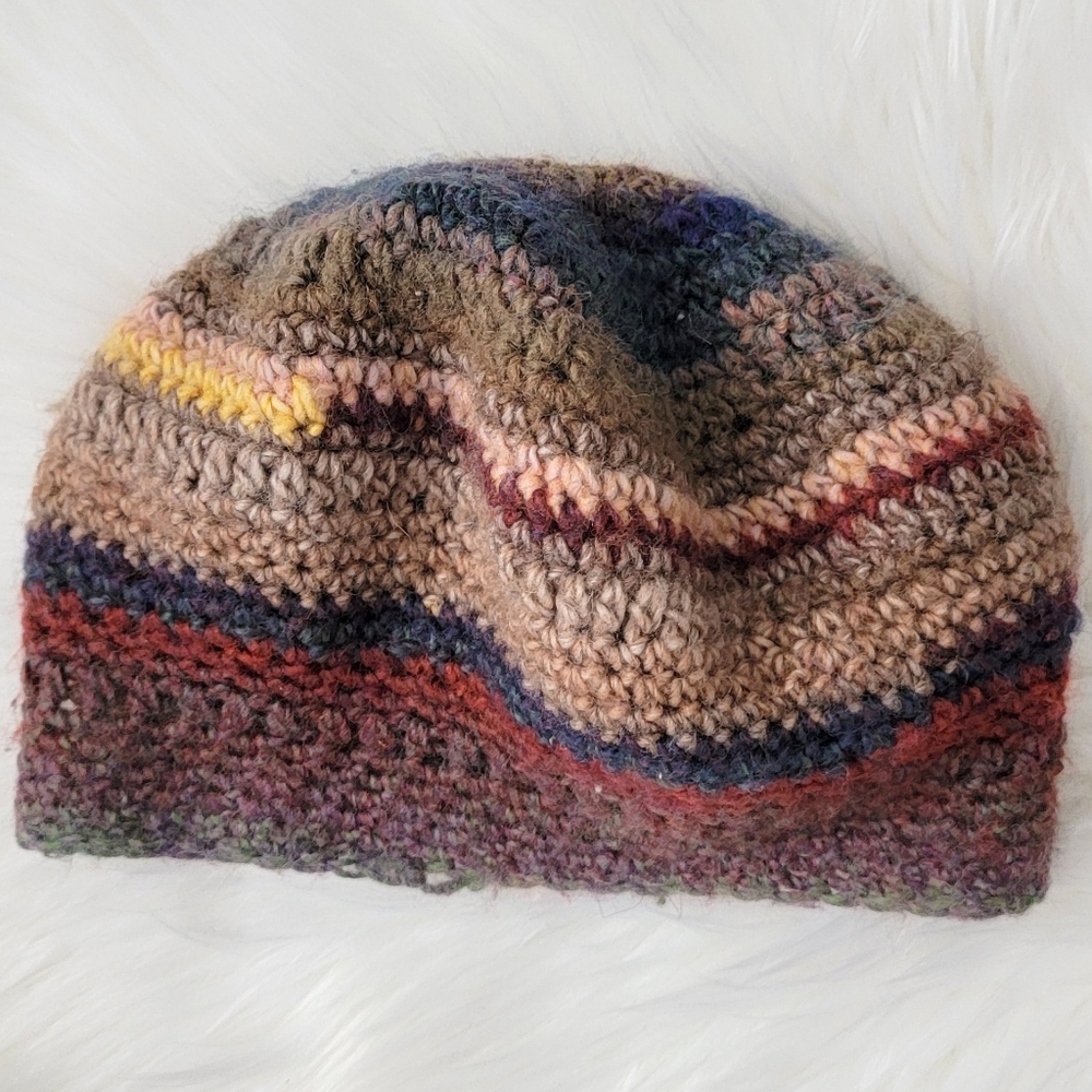 Vintage Mushroom Dye Knit Hat OS